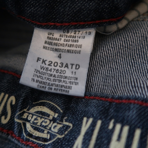 Dickie's Jean Skirt - Picture 5 of 12